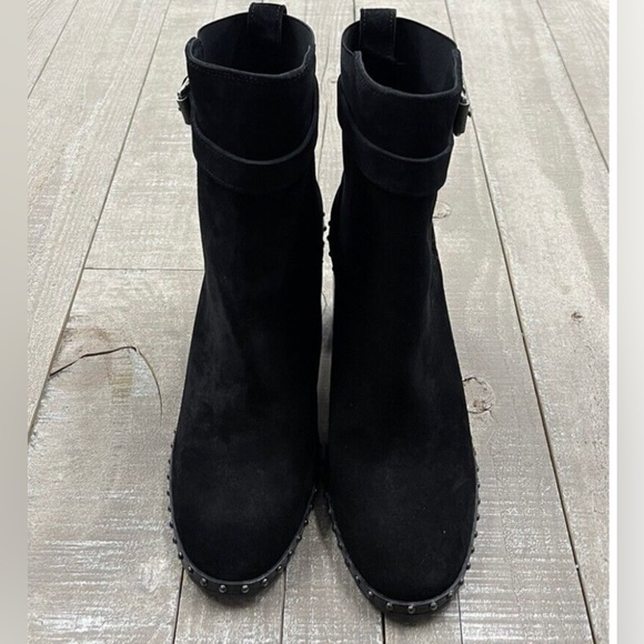 ❣️NIB RAG & BONE ROMI STUDDED SUEDE BOOTS - Picture 7 of 11